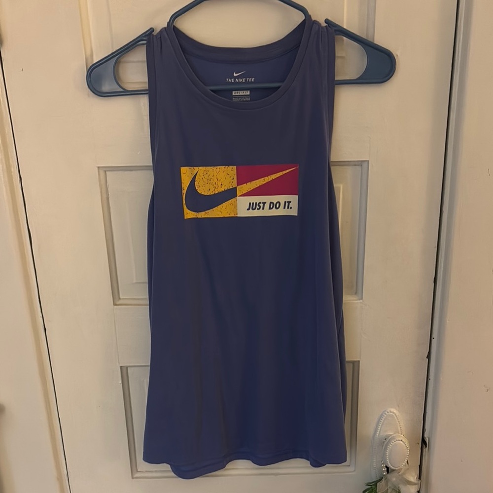 nike purple tank top